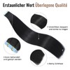 Tape-In Real Hair Extensions, Black, 56 cm, Pack of 20,