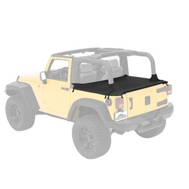 Pavement Ends by Bestop 41827-35 Black Diamond Cargo Cover for 2007-2018 Wrangler JK 2-Door