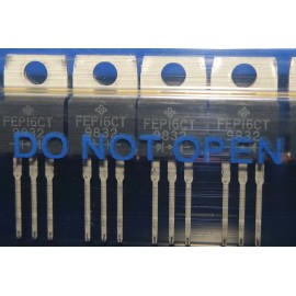 Parsnip New - Quantity (5) FEP16CT Dual Diode In TO-220 Package 150V 16A