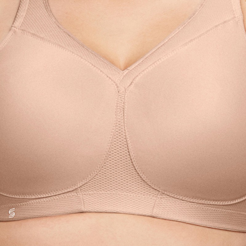 Glamorise Women's Sports Bra, skin