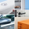 10 piezas, protectores de pared, tope de puerta, parachoques para