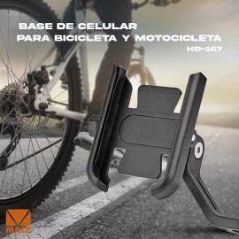 Maíz Base De Celular Para Bicicleta/moto 360° Hd-167