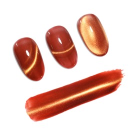 AIMEILI Cat Eye Gel Nail Polish Soak Off U V LED Hema Free Cruelty Free Vegan Gel Polish Colors for Nail Art DIY Gel Nail Manicure 730