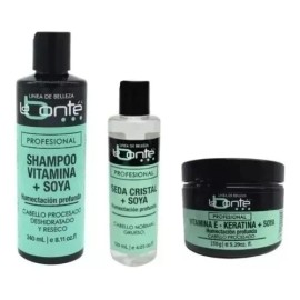 Labonté Kit Soya Shampoo+vitamina E Keratina + Seda Cristal