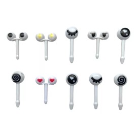 Tuybb Set 10 Tenedores Palillos Animales Caritas Lunch Fruta Niños