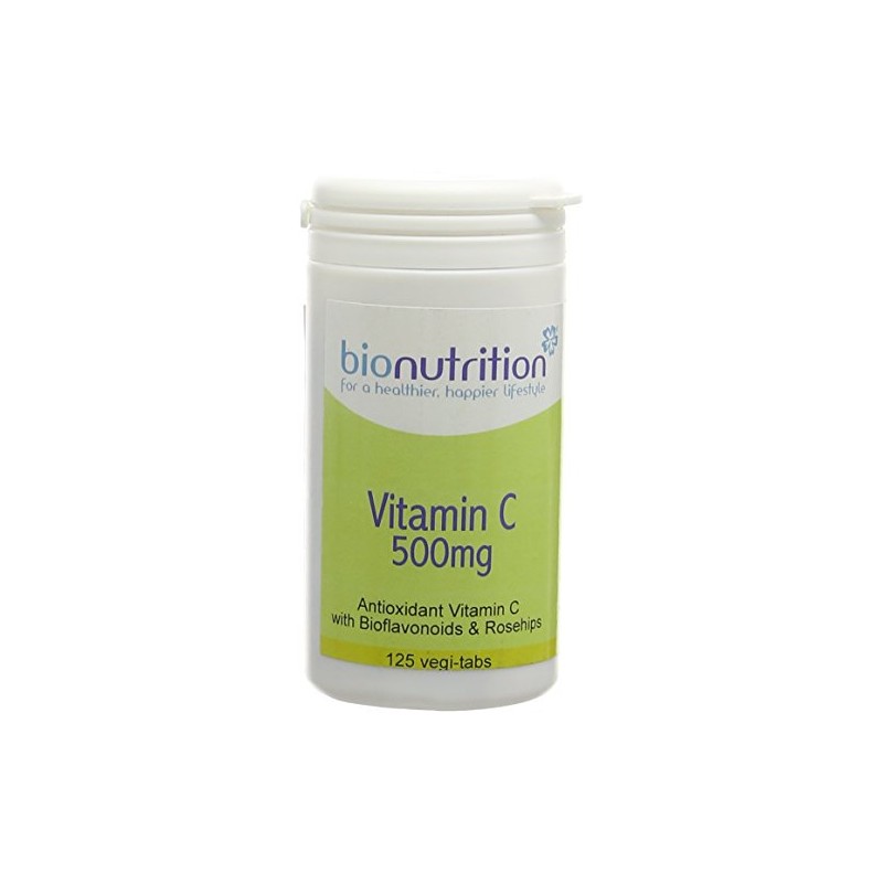 Bio Nutrition Vitamin C 500mg - Antioxidant Vitamin C with