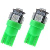 GLOFE 3Pcs Green Interior Map Dome Light LED Bulbs Compatible