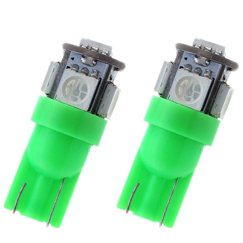 GLOFE 3Pcs Green Interior Map Dome Light LED Bulbs Compatible