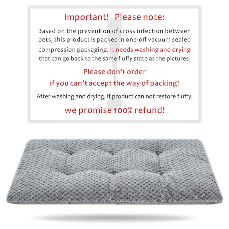 Fuzzy Deluxe Pet Beds, Super Plush Dog or Cat Beds