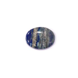 L PEDRA & CRYSTAL Worry Stone A Handheld Comfort to Ease Stress, Enhance Focus, and Promote Inner Peace (Lapiz Lazuli Worry Stone)
