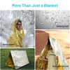 AHEJIOO Rescue blanket, rescue blanket gold silver, rescue blankets