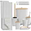 Clara Clark Clara Clark Bathroom Accessories Set - 22PC Bathroom