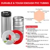 FERRODAY 10 FT 3/16 Beer Line Tubing & 5/16 CO2