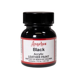 Angelus Acrylic Leather Paint Black 1oz