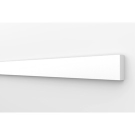 HEXIMO Flat Strips, XPS Polystyrene Drywall Flat Strips for Wall Ceiling End Strip, Ceiling Mouldings, Styrofoam Mouldings for Ceilings, Wall Frames (20.4 Metres HFL 2)