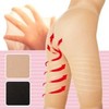 Ultra Thin Torsion Girdle with Gap in Thigh (L-LL, Black)