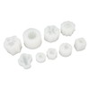 9Pcs Succulent Silicone Mold Soft Flexible Easy Release Easy to
