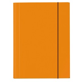 Veloflex A4 Folder/Binder Laminated Orange