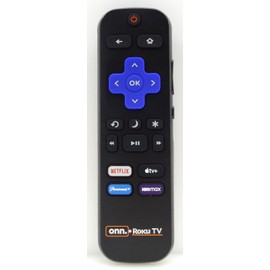 Onn New Onn Roku TV Remote Control **NOT FOR ROKU STREAMING DEVICES** 3026000066