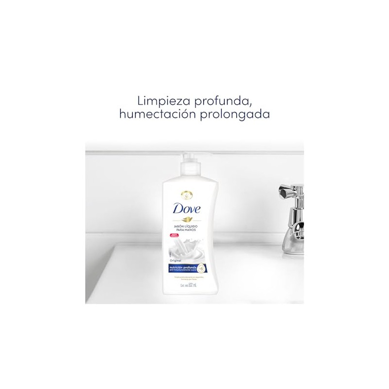 Dove Jabón Líquido para manos Original 532ml