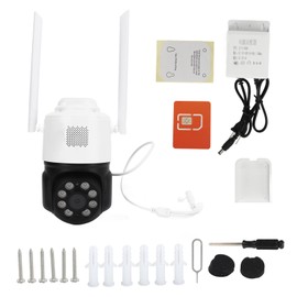 HD Surveillance Cameras Wireless 4G Network Remote Control Two Way Voice Security Monitor Cam for Home