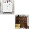 4Pcs Solid Brass Square Knobs, Single Hole Small Knobs Handle,