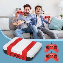 Classic Mini Retro Game Console - Built-in 328 Classic TV Games, Comes with 2 Controllers, AV Output, Plug and Play, Nostalgic Mini Arcade Electronic Toy, Boys and Girls Gifts