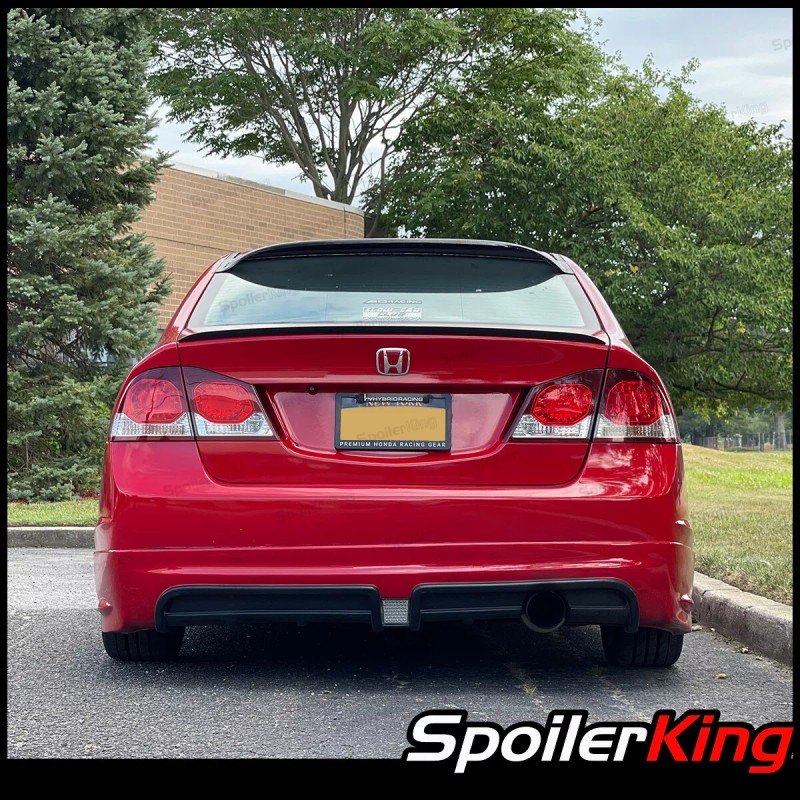 SpoilerKing Rear Lip Trunk Spoiler 244L (Fits: Honda Civic 2006-2011