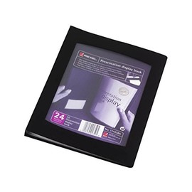 Rexel 17435BK Display Book A5/24 Cover Black