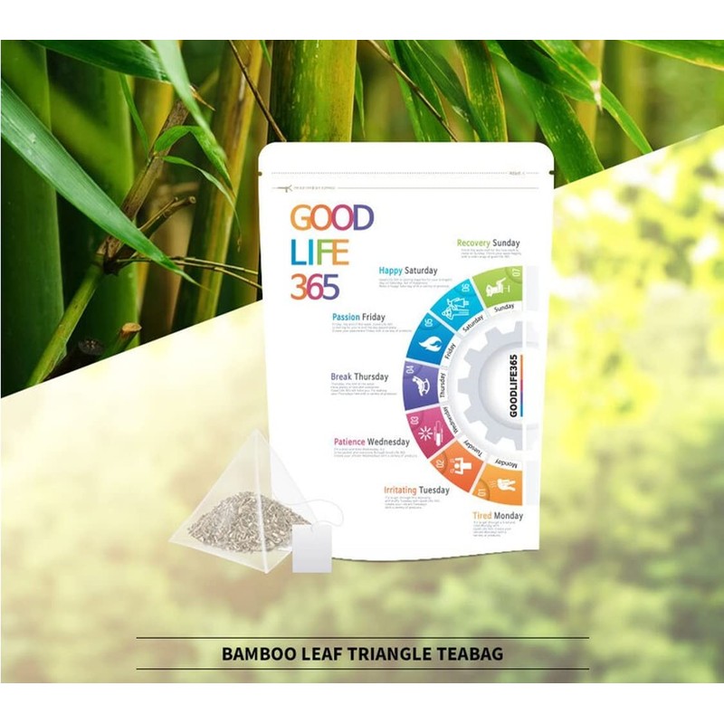 Organic Natural Pure Bamboo Leaf Tea Bag- 50 Tea Bags