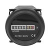 Round Hour Meter PC High Accuracy Quartz Mechanical Hour Meter