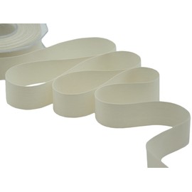 Furlanis - Poly Cotone, Nastro In Policotone Opaco Per Confezioni Regalo, Decorazioni, Bomboniere - Avorio, 25 mm x 25 m