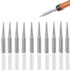 Treki 10pcs Soldering Iron Tips, 900m-T-LB Solder Iron Tips Replacement