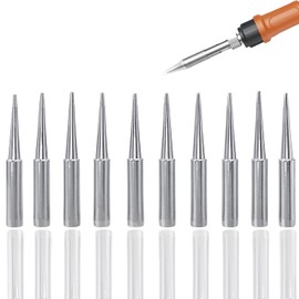 Treki 10pcs Soldering Iron Tips, 900m-T-LB Solder Iron Tips Replacement Soldering Iron Bits