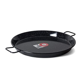 Garcima 18-Inch Enameled Steel Paella Pan, 46cm