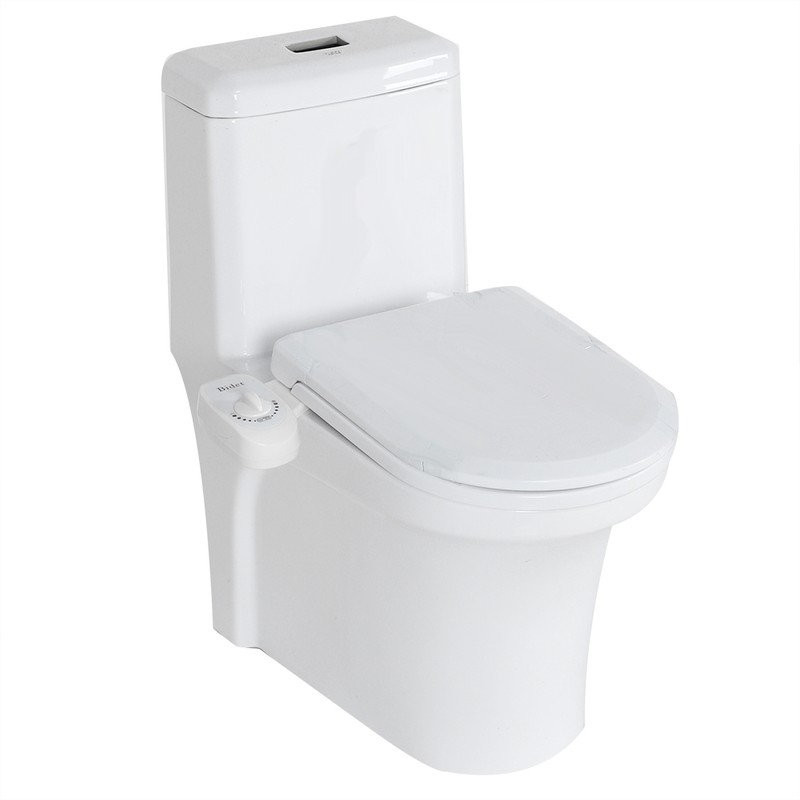 Non‑Electric Mechanical Toilet Bidet Sprayer Self Cleaning with Single Nozzle