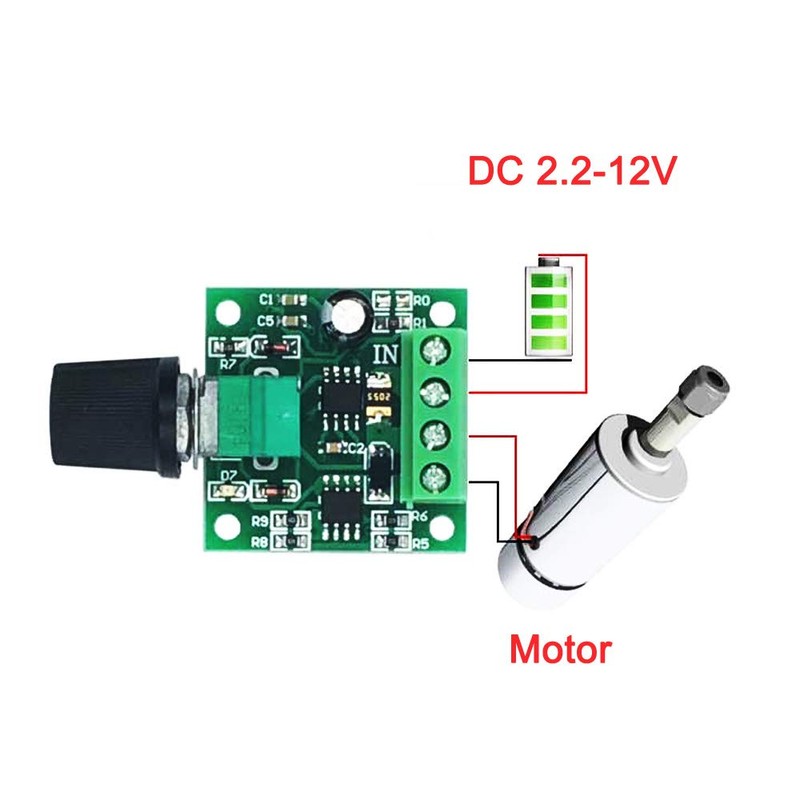 Greluma 3Pcs 1.8V 3V 5V 6V 7.2V 12V 2A 30W
