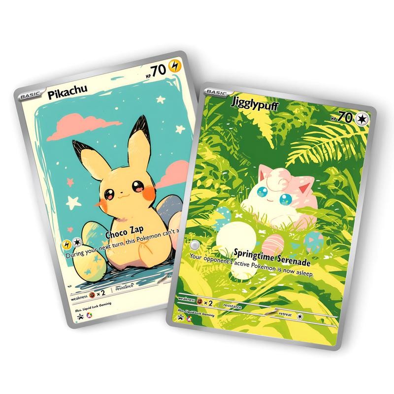 Adorable Easter Pokemon | Custom Fan-Art Pokemon Cards | The