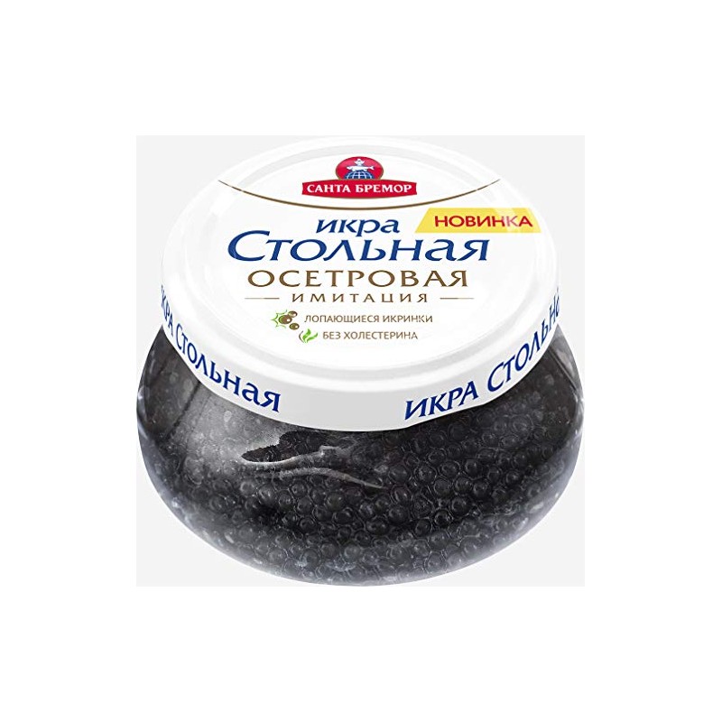 Caviar Sturgeon "Stolichnaya" | Imitation | Santa Bremor | Glass,
