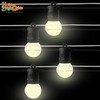 Holiday Bright Lights Belle Luci G40 String Lights 15-Bulb Set,