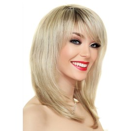 Jon Renau Long Layered Lightweight  Open Cap Wig  Color FS17/101S18 PALM SPRINGS BLOND