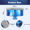 4 Inch Diamond Core Drill Bit for Porcelain Tile Ceramic