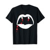 Vampire Lips & Teeth with Love Blood T-shirt