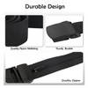 SUOSDEY Travel Money Belt, Nylon Hidden Money Pocket Belt with