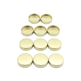 DNJ Freeze Plug Set (Brass) FPS950 For 88-04 Toyota, Lexus/Tacoma, Tundra, 4Runner, T100, Pickup, ES300, Camry, ES250 2.5L-3.4L V6 DOHC, SOHC Naturally Aspirated designation 5VZ-FE,3VZ-E,3VZ-FE
