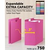 ANSOOK Manila File Jackets & File Pockets Letter Size,Reinforced Straight