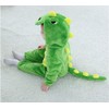 lontakids Toddler Infant Dinosaur Costume Flannel Hooded Onesies Soft Animal