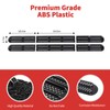 SQQP Front Grill Insert Mesh Grille Inserts Cover Kit 6Pcs