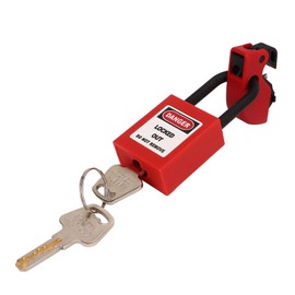 Circuit Breaker Lockout Tool, Circuit Breaker Lockout Set Universal Simple Installation Nylon Brass Compact for Chemicals for Explosive Locations