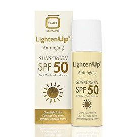 LIGHTEN UP  Protector solar facial FPS 50  Loción ligera con componentes AntiAge  Hidratación, control de brillo y cuidado diario de la piel  Skin... 